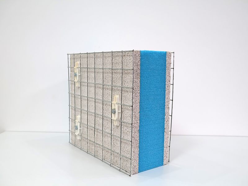 內置鋼網雙面現澆混凝土保溫