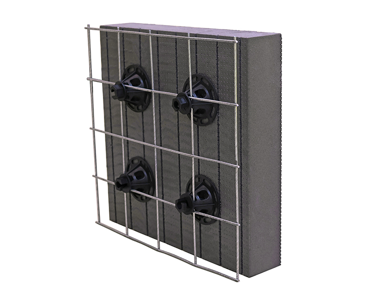 內置鋼網雙面現澆混凝土保溫