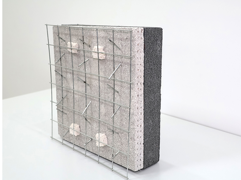 內置鋼網雙面現澆混凝土保溫