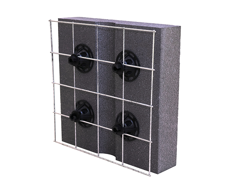 內置鋼網雙面現澆混凝土保溫